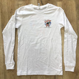 The Surfing Pig White St. Paddy's Day Long Sleeve Tee Shirts